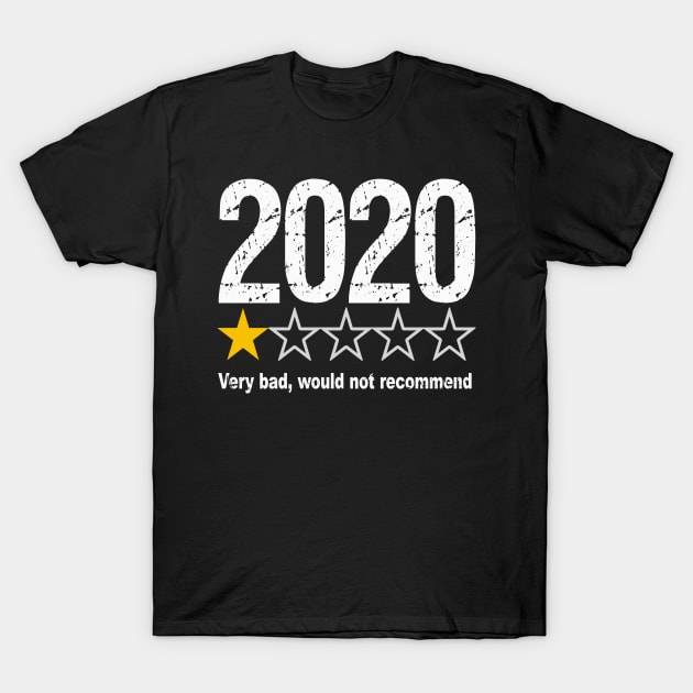 2020 bad review would not recommend shirt T-Shirt by Shirtigator